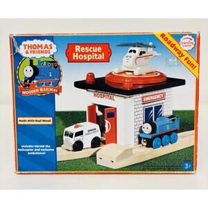 Rescue Hospital Thomas & Friends Wooden Railway LC99349 LN Complete w/ Box